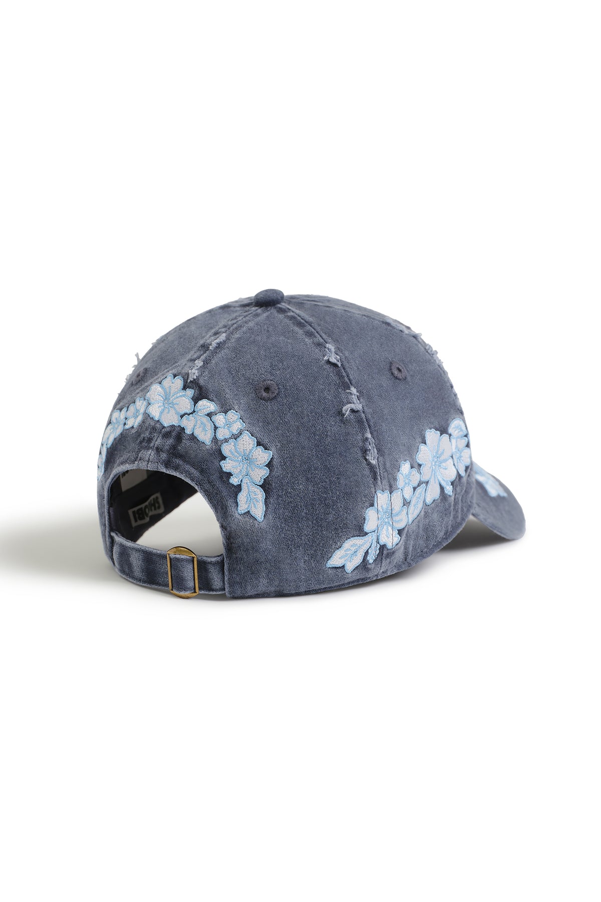 Distressed Hibiscus Hat